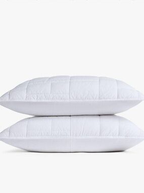 NWT Parachute set of 2 Plush White Quilted Pillow shams